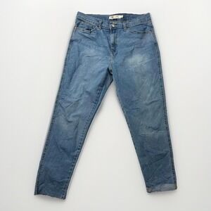 Levi's Signature Heritage Mid-Rise Boyfriend Jeans Womens Size 10 Blue Denim